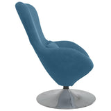 Egg Chair Blue 63 x 73 x 90 cm Velvet 42002723