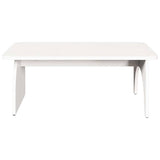 Coffee Table White 80 x 50 x 31 cm Solid pine wood 873518