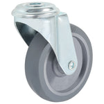 8 pcs Bolt Hole Swivel Casters 100 mm 277861