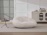 GOMYWAY Bean Bag Chair, Shell-Shaped Bean Bag Couch for Adults, Giant Bean Sofa with High-Rebound W2678P385451