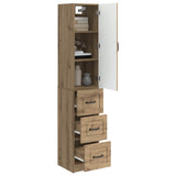 Cabinet Set 2 pcs Artisan Oak 33 x 34.5 x 87 cm Engineered Wood 3416978