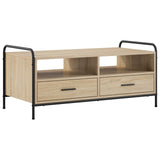 Coffee Table Sonoma Oak 99.5 x 49 x 46 cm Engineered Wood 8013615