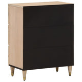 Side Cabinet 60x33x75 cm Solid Wood Mango 358251