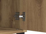 Sideboard Artisan Oak 60 x 35 x 70 cm Engineered Wood and Iron 881742