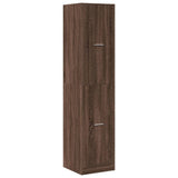 Apothecary Cabinet Brown Oak 40x41x174.5 cm Engineered Wood 3309651