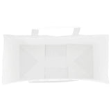 Paper Bags 250 pcs with Handles White 26x12x35 cm 4101842