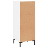 Sideboard White 34.5x34x90 cm Engineered Wood 828668