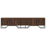 TV Cabinet Brown Oak 180x34x41 cm Engineered Wood 848593