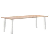 Console Table Legs 4 pcs White 72 cm Steel 4012505