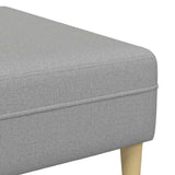 Living Room Couch 3 pcs Cloud Grey Polyester 3335120