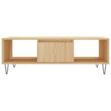 Coffee Table Sonoma Oak 104x60x35 cm Engineered Wood 827087