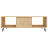 Coffee Table Sonoma Oak 104x60x35 cm Engineered Wood 827087