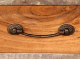 244967 TV Cabinet Solid Wood Vintage 118x30x40 cm