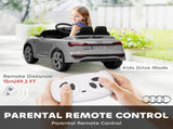 Audi Q8 e-tron Sportback Licensed 12V Ride on Car w/ Remote, 4 Spring Suspension Wheels, Headlamps, T3398P422395