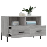 TV Cabinet Grey Sonoma 80x36x50 cm Engineered Wood 828986