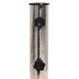 48564 Parasol Base Granite 30 kg Round Black