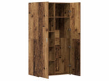 Highboard 2 pcs Old Wood 70 x 42.5 x 185 cm 3365591