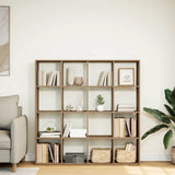 Book Cabinet Artisian Oak 102x29x143 cm Engineered Wood 3310297