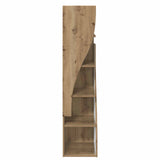 Corner Cabinet 32x32x140cm Engineered Wood Artisan Oak 889884