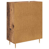 Sideboard Old Wood 69.5 x 34 x 90 cm Engineered Wood and Iron 881594