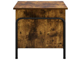 Storage Box Smoked Oak 60 x 40 x 49.5 cm Engineered Wood 8013670