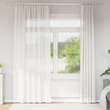 Voile Curtains with Rod Pockets 2 pcs White 4102243