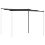 Gazebo Anthracite 3x3 m 180 g/m Fabric and Steel 362462