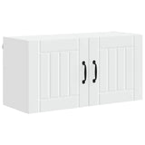 Wall Cabinet LUCCA White 80 x 31 x 40 cm Engineered Wood 884934