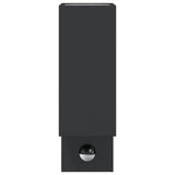 Outdoor Wall Lights with Sensors 2pcs Black Die-cast Aluminium 4006309