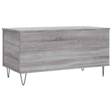 Coffee Table Grey Sonoma 90x44.5x45 cm Engineered Wood 830978