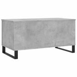 Coffee Table Concrete Grey 90x44.5x45 cm Engineered Wood 830984