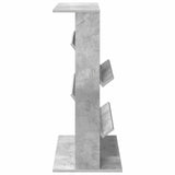 Magazine Rack Concrete Grey 70 x 41 x 96 cm Engineered Wood 899538
