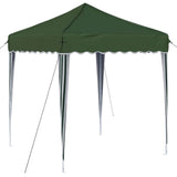 Pop-up Party Tent 195 x 195 x 245 cm Green Oxford Fabric 42019717