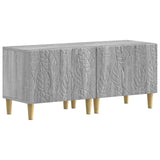 5 Piece LED TV Cabinet Grey Sonoma Engineered Wood 3416767