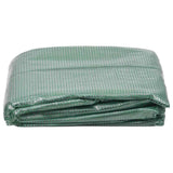 Greenhouse Replacement Cover 255x255x194 cm Green 316450