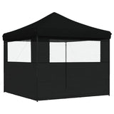 Party Tent Folding Black 292 x 292 x 315 cm Oxford Fabric 42023561
