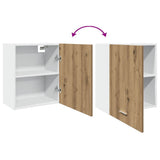 Hanging Cabinet Lyon Artisan Oak 50x31x60 cm Engineered Wood 856108