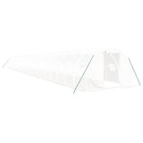 Greenhouse with Steel Frame White 72 m² 24x3x2 m 3188060