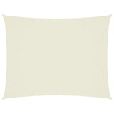 Sunshade Sail Oxford Fabric Rectangular 3.5x5 m Cream 135215