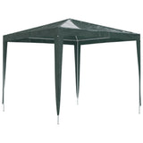 Professional Party Tent 2.5x2.5 m Green 90 g/m 48512