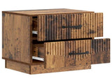Bedside Cabinet Old Wood 43 x 34.5 x 44.5 cm Engineered Wood 895231