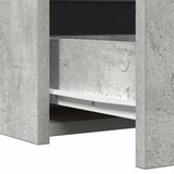 Dressing Table Grey 100 x 40 x 70 cm Engineered Wood 865211