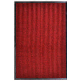Door Mat Red 117x220 cm PVC 287666