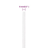 Boat Rope Full White 8 mm 250 m Polypropylene 152557