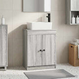 Bathroom Vanity with Sink Grey Sonoma 54 x 35 x 83 cm 890135