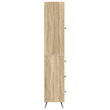 Cabinet Set 2 pcs Sonoma Oak 34.5 x 34.5 x 90 cm 3416891
