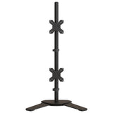 Dual Monitor Stand Black Steel VESA 75/100 mm 358007