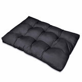 Pallet Sofa Cushion 13 pcs Grey 120 x 80 x 10 cm Fabric 41518
