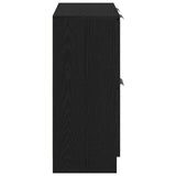 Sideboard Black Oak 60 x 30 x 70 cm Engineered Wood 862739