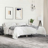 Bed Frame without Mattress Grey Sonoma 180x200 cm Super King 3280060